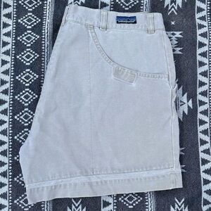 Vintage Patagonia 90s Stand Up Canvas Cotton Shorts